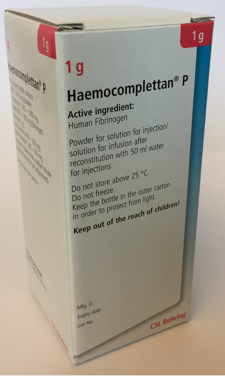 Haemocomplettan® P (Fibrinogen)